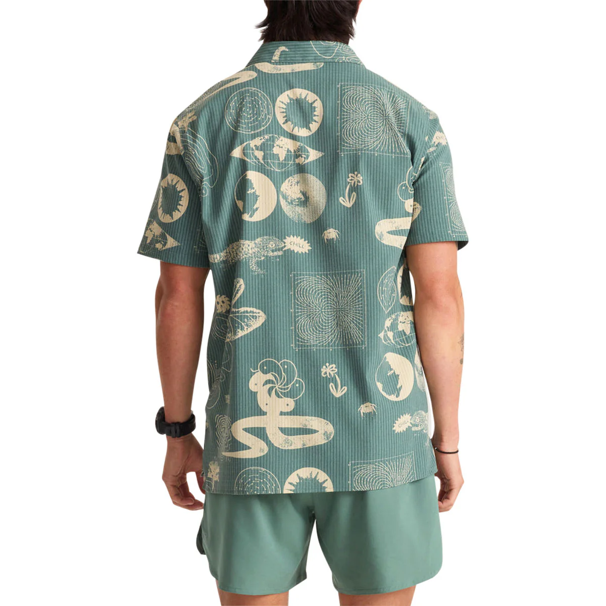Roark Bless Up Trail Shirt - Slate Green WBN - Image 2