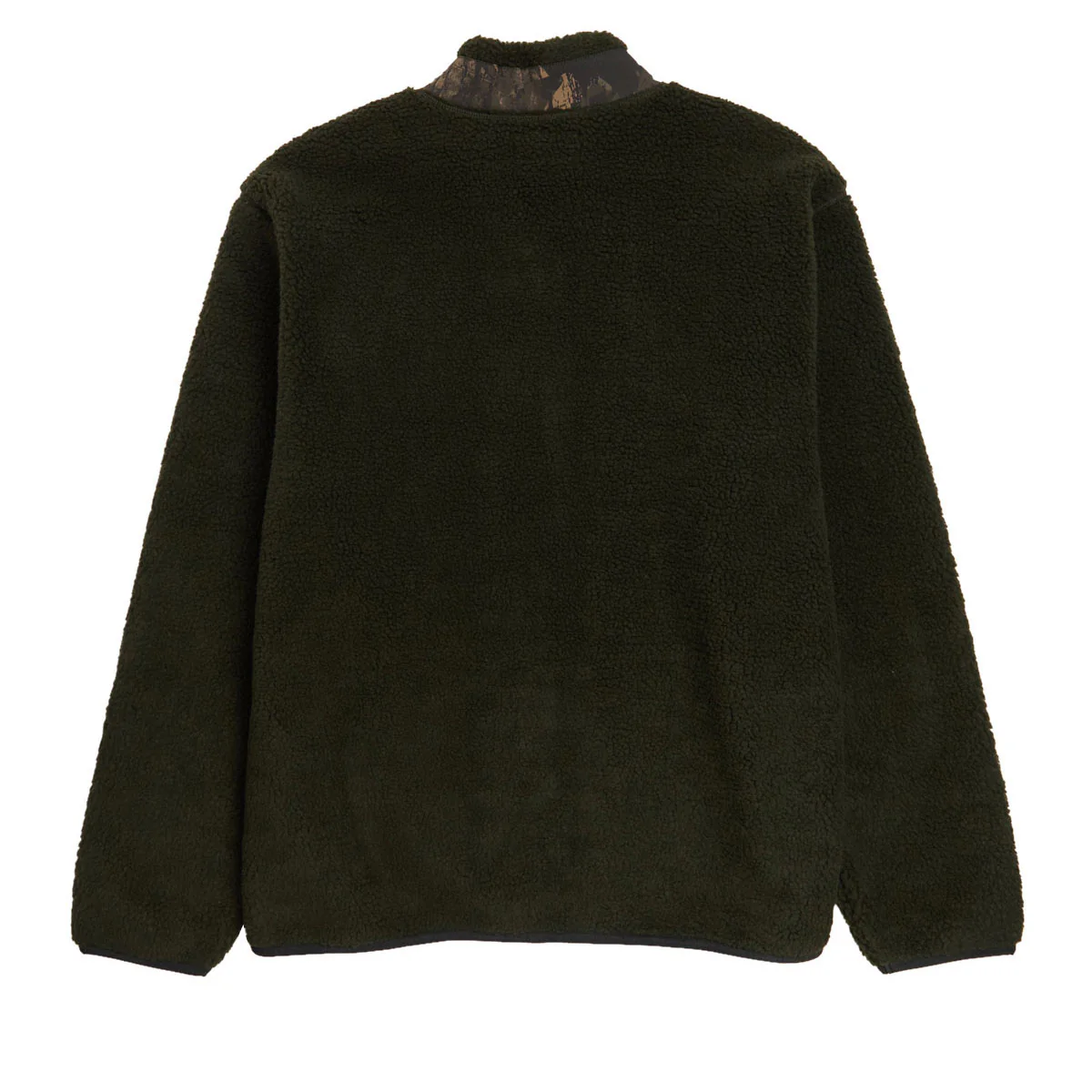 Roark Campover Fleece Zip Sweatshirt - Dark Military - Image 2