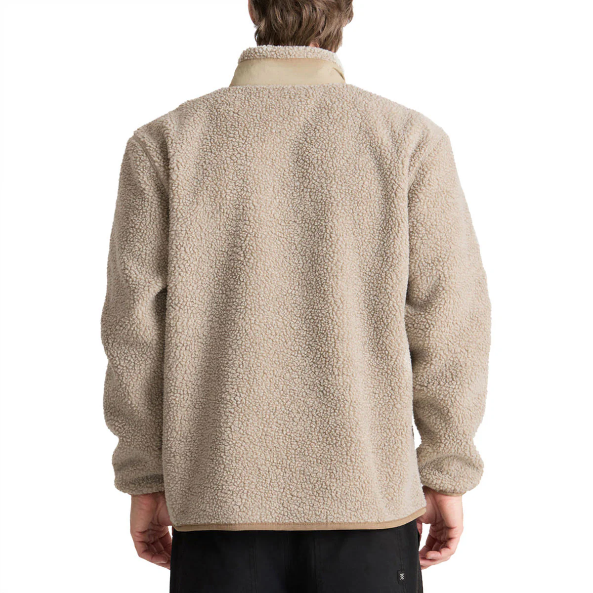 Roark Campover Fleece Zip Sweatshirt - Khaki - Image 2