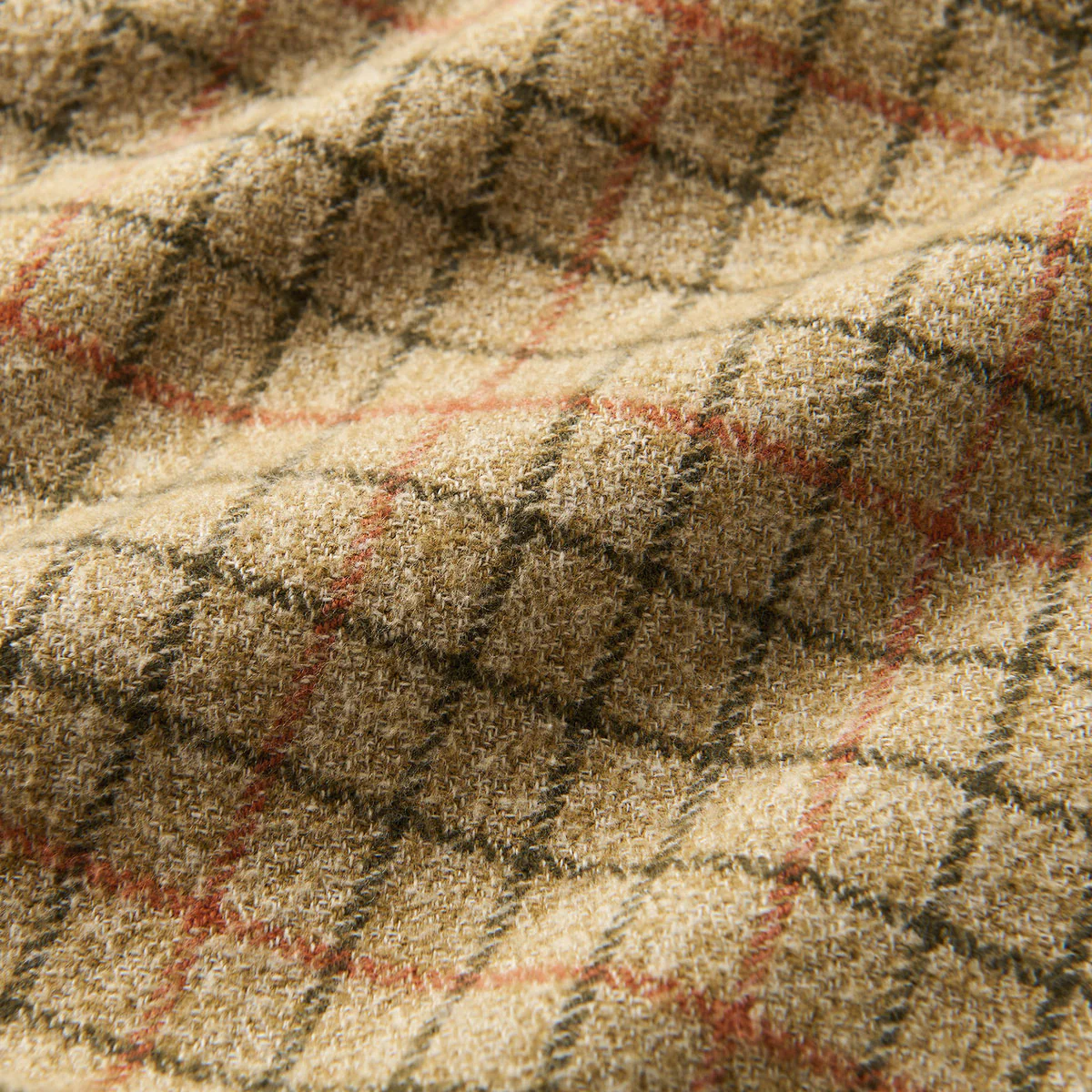 Roark Crossroads Flannel Shirt - Khaki - Image 6