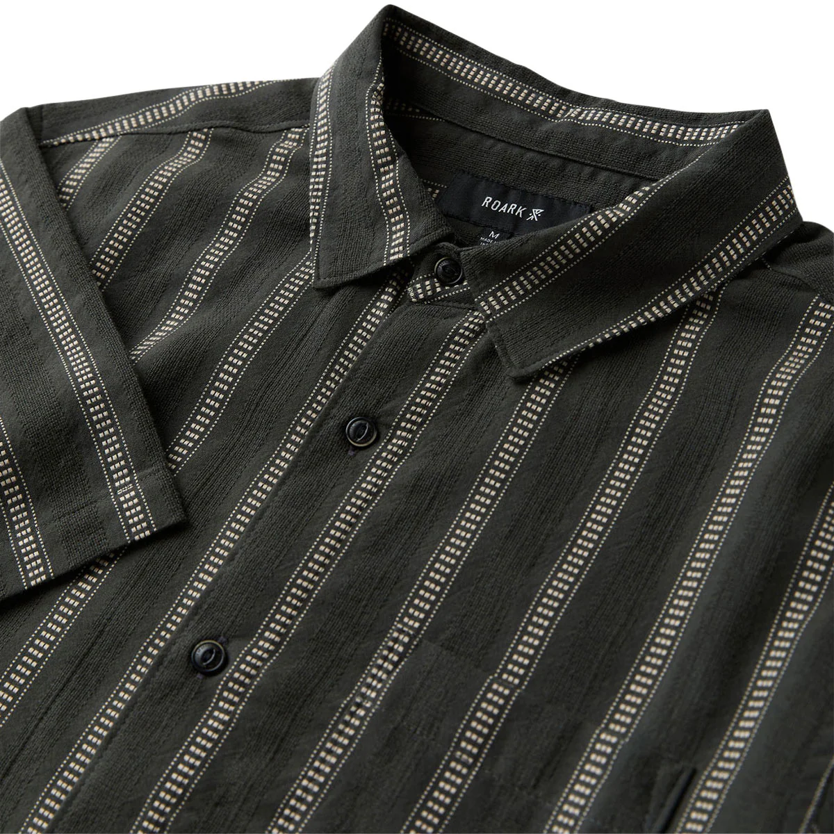 Roark Crosswinds Woven Shirt - Onyx - Image 5