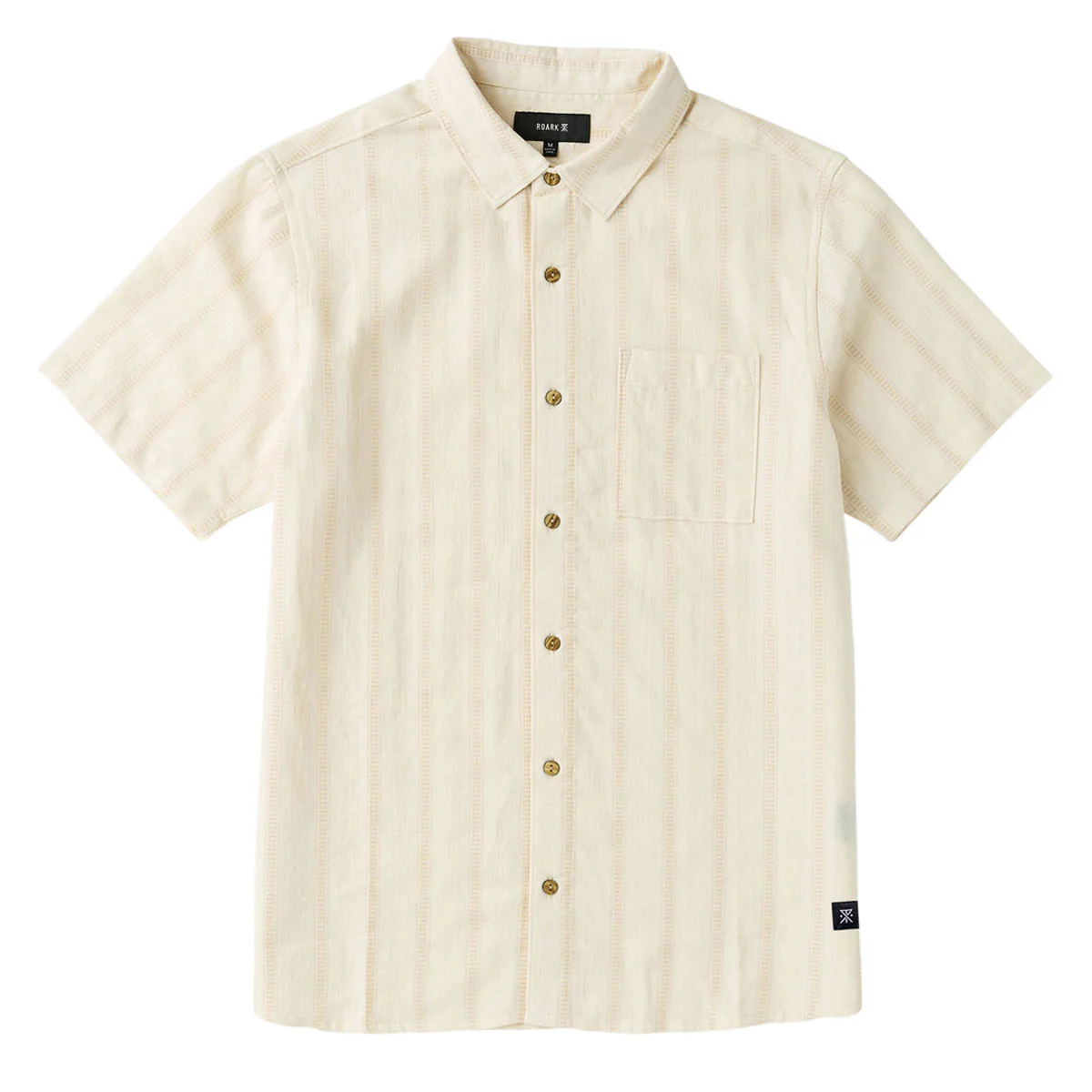 Roark Crosswinds Woven Shirt - Unbleached - Image 4