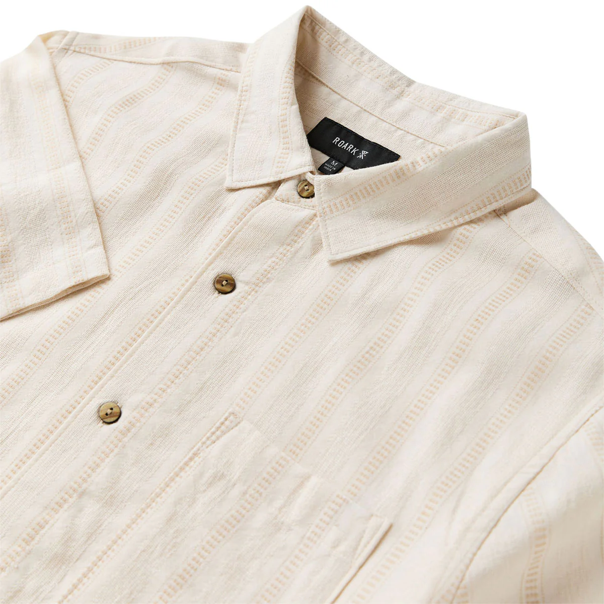 Roark Crosswinds Woven Shirt - Unbleached - Image 5
