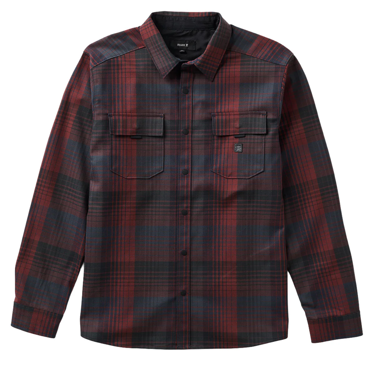 Roark Diablo Long Sleeve Shirt - Sangria - Image 4