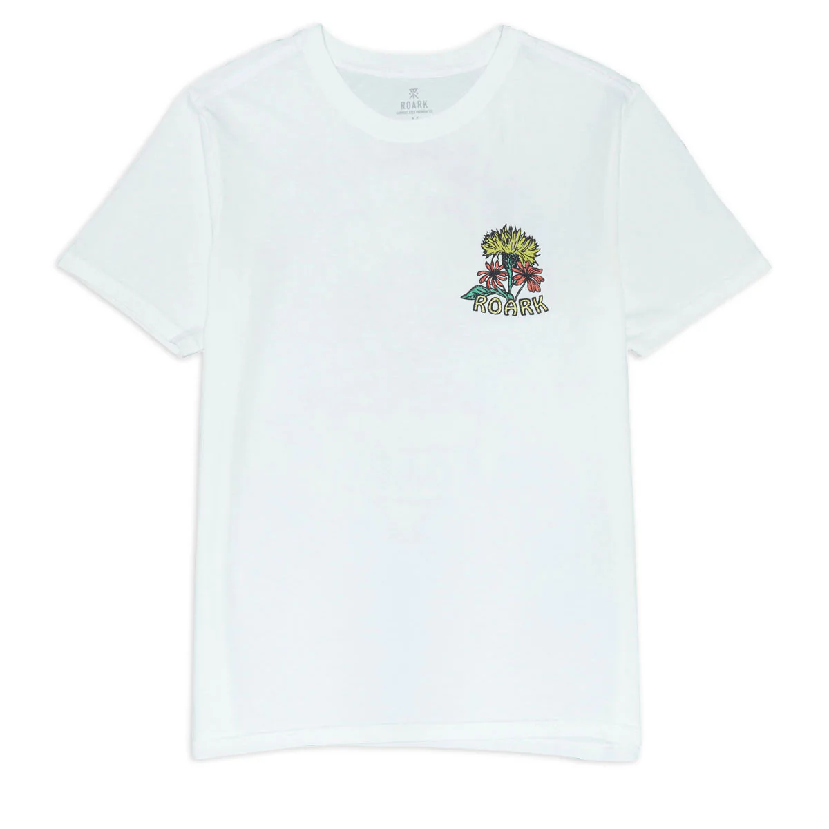 Roark Floral Bouquet T-Shirt - Off White - Image 2