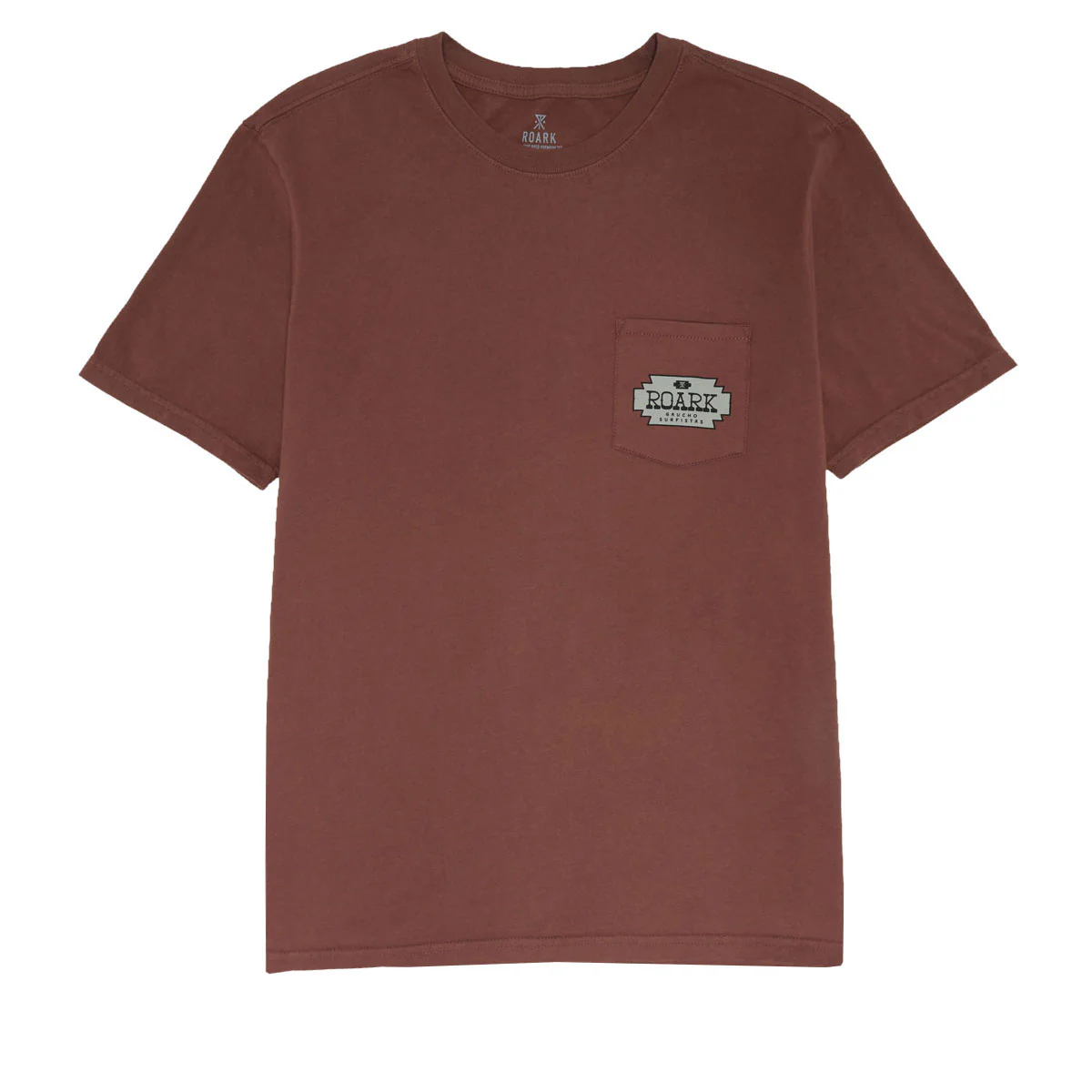 Roark Shield Pocket T-Shirt - Red Clay - Image 2