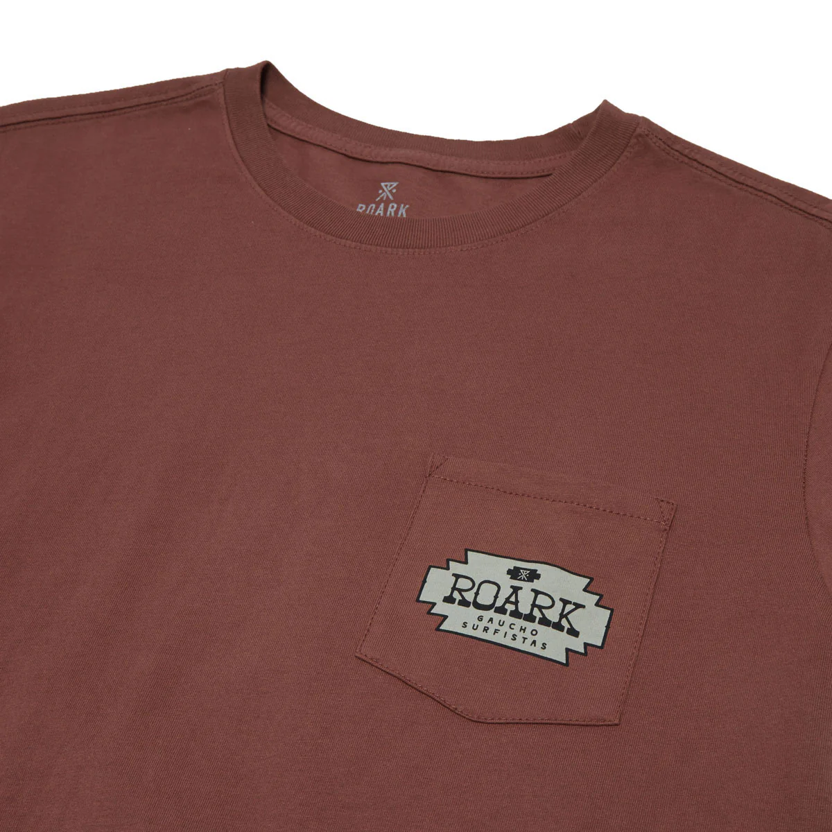 Roark Shield Pocket T-Shirt - Red Clay - Image 3