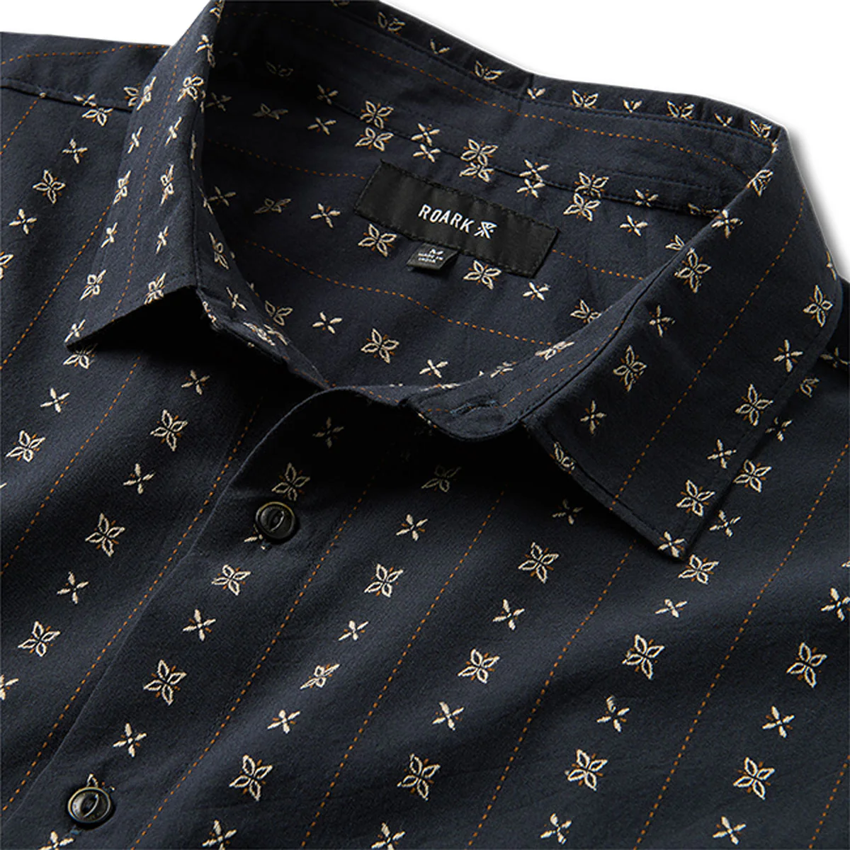 Roark Gonzo Woven Shirt - Dark Navy - Image 5
