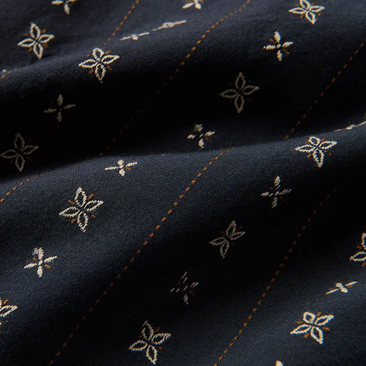 Roark Gonzo Woven Shirt - Dark Navy - Image 6