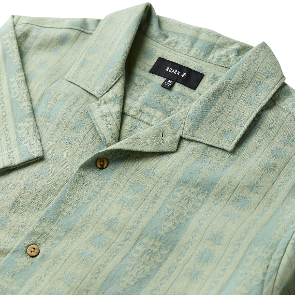 Roark Gonzo Woven Shirt - Dusty Green - Image 2
