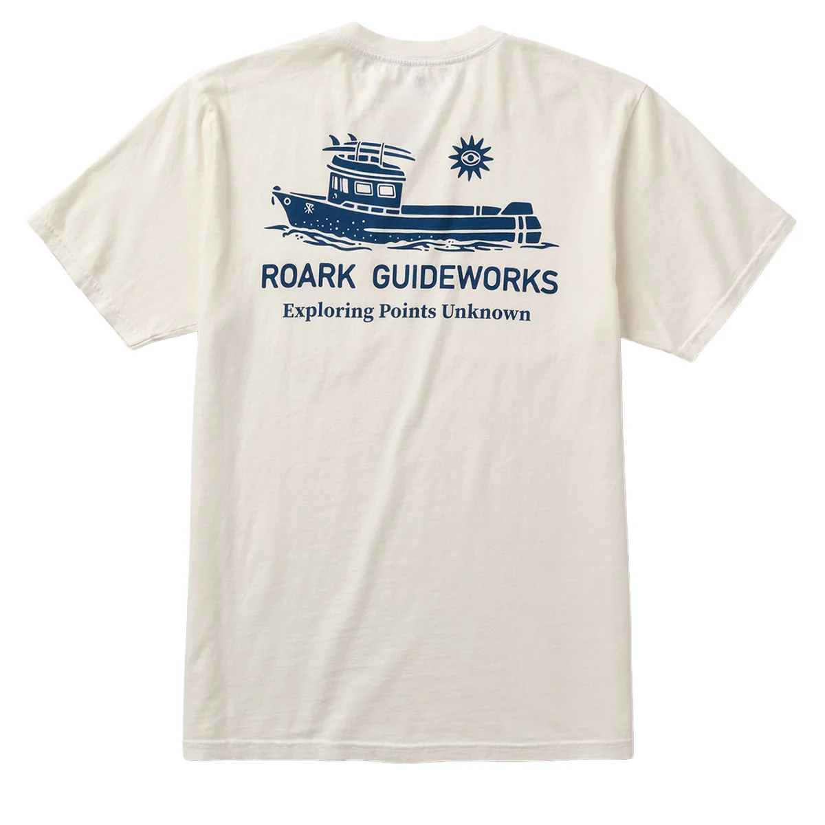 Roark Guideworks Pocket T-Shirt - Off White - Image 2