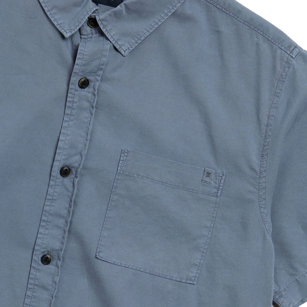 Roark Made To Fade Shirt - Washed Slate - Image 3