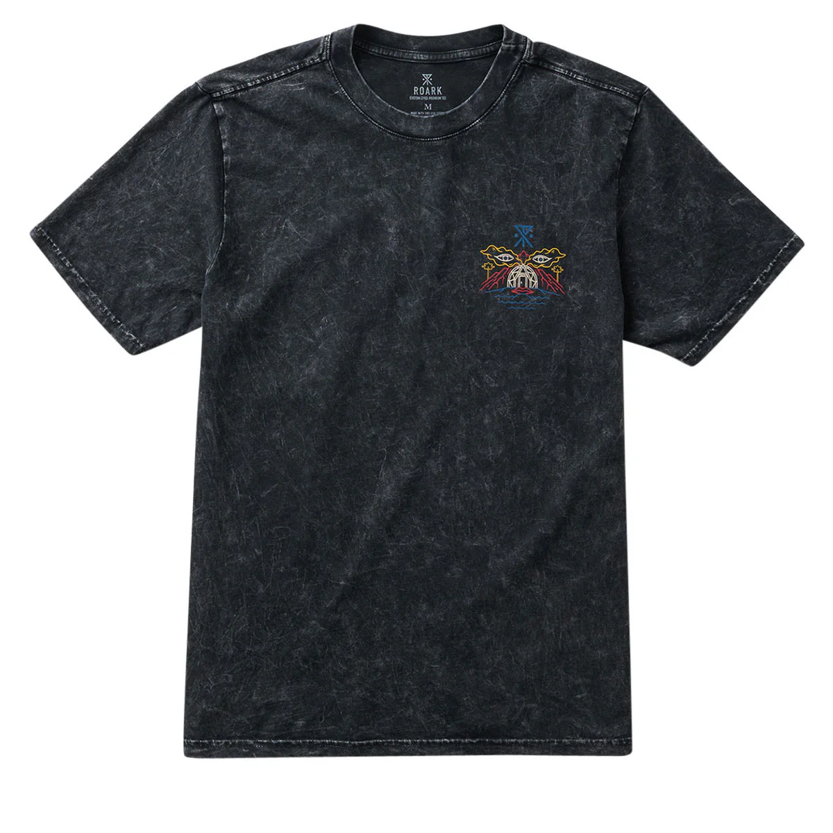 Roark Open Roads T-Shirt - Black 2025 - Image 2