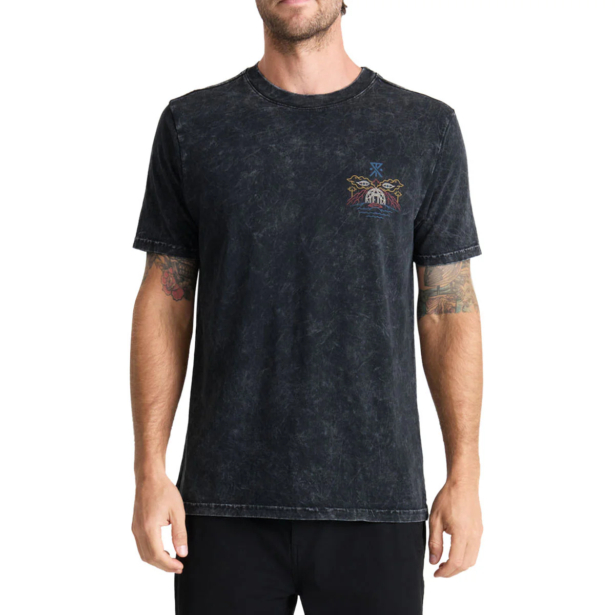 Roark Open Roads T-Shirt - Black 2025 - Image 3