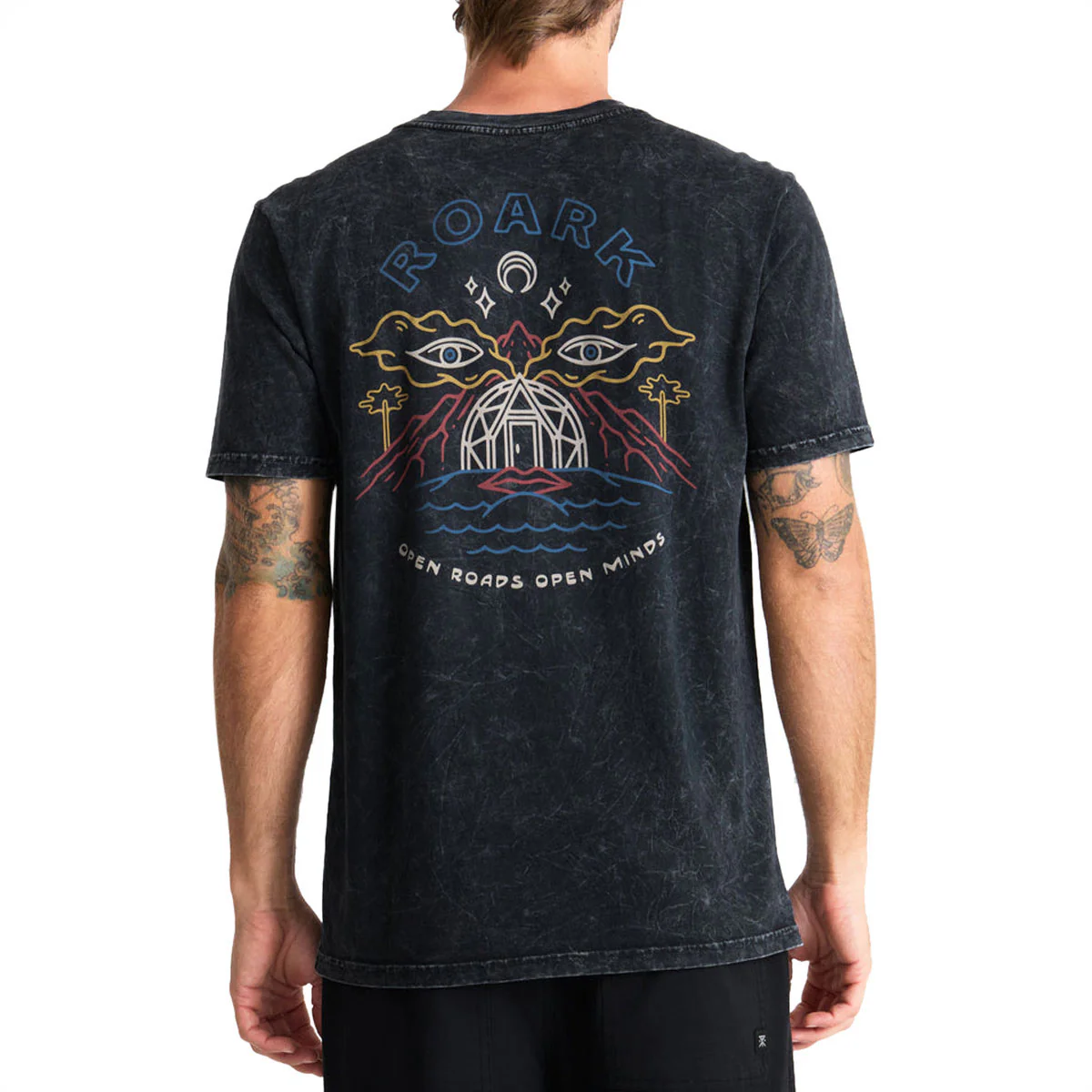 Roark Open Roads T-Shirt - Black 2025 - Image 4