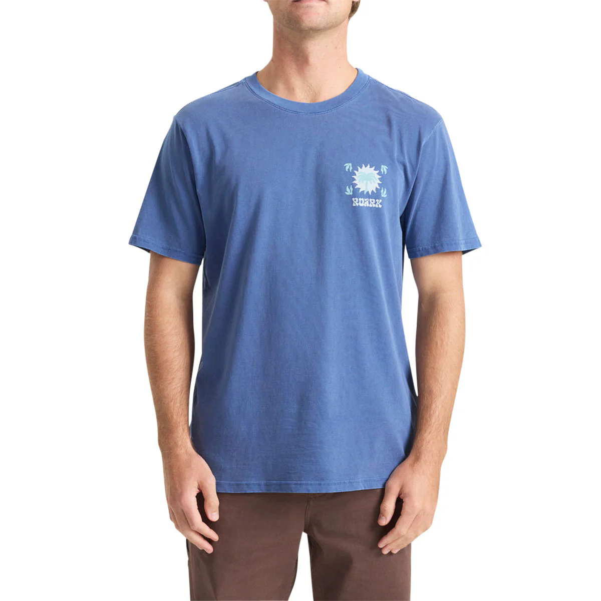 Roark Palm T-Shirt - Neptune - Image 3