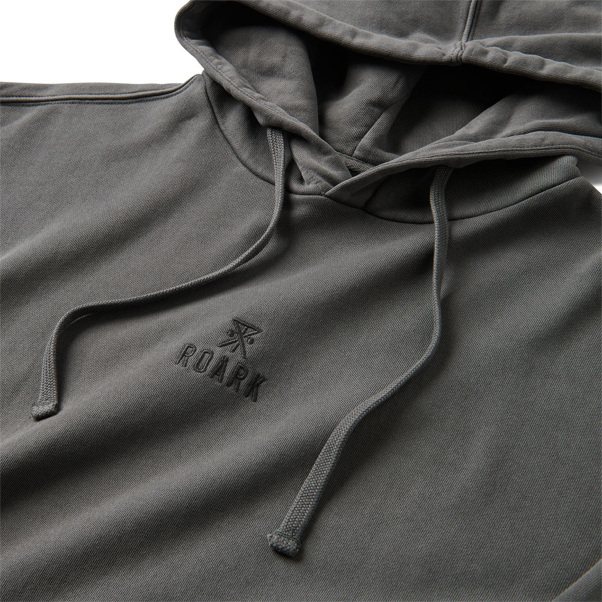 Roark Safe Camp Embroidery Fleece Hoodie - Charcoal - Image 4