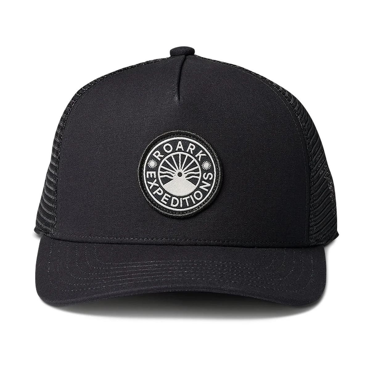Roark Station Trucker Hat - Black - Image 3