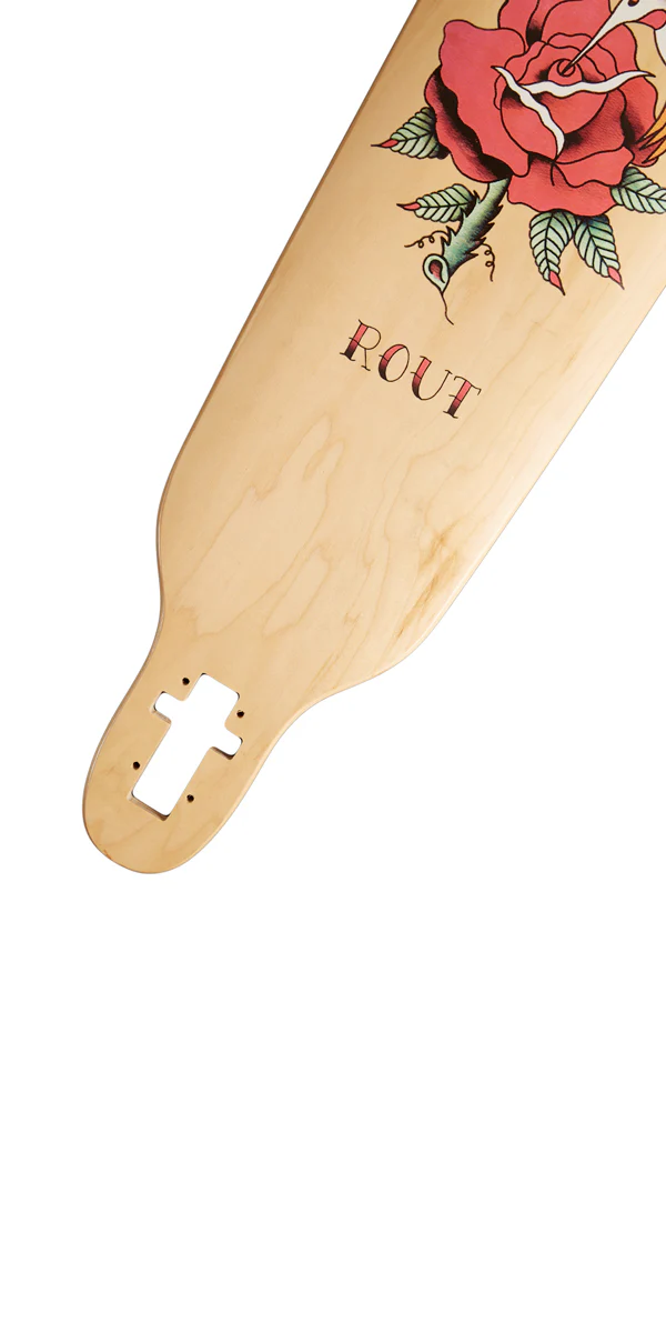 Rout Flash Drop-Thru Longboard Complete - Image 2