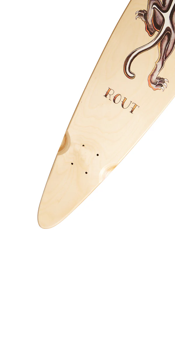 Rout Flash Pintail Longboard Deck - Image 2