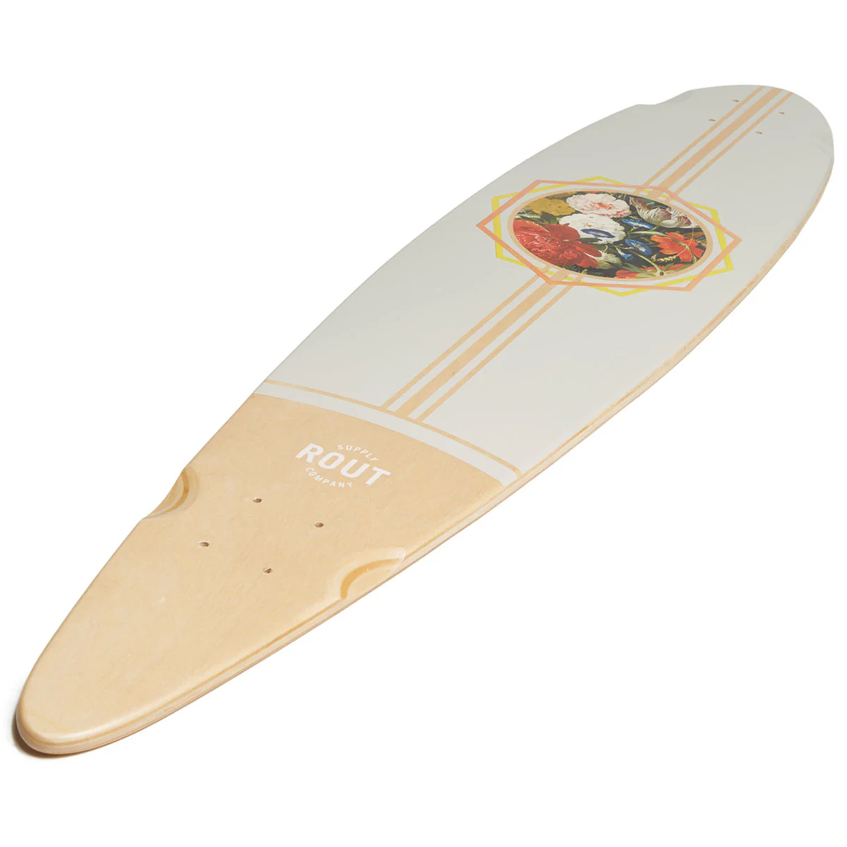 Rout Floral Pintail Longboard Complete - Image 4