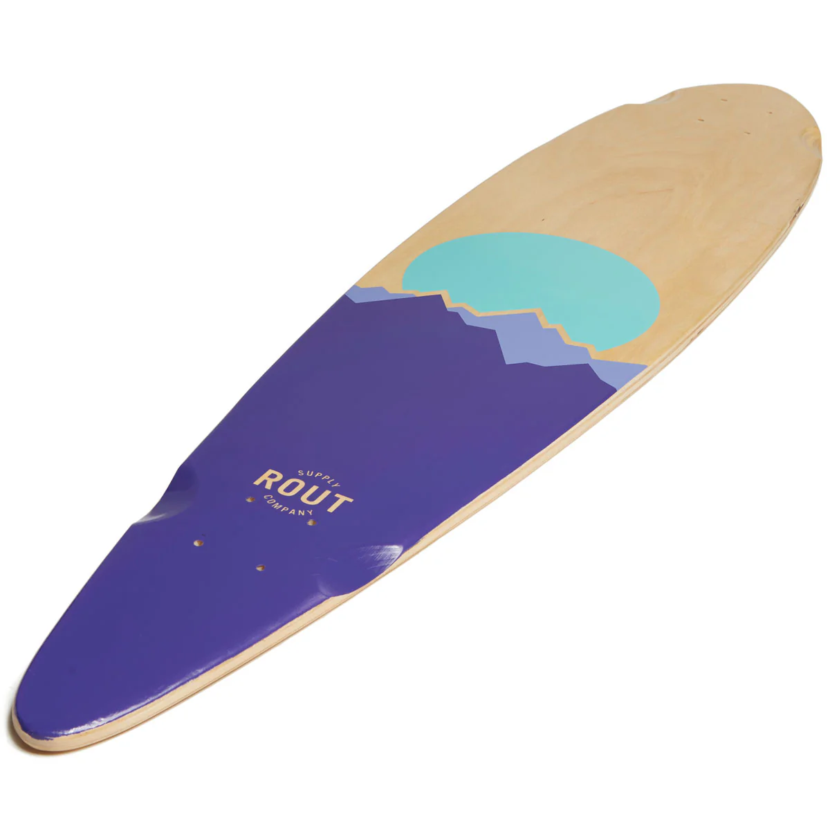 Rout Peaks Pintail Longboard Deck - Image 4