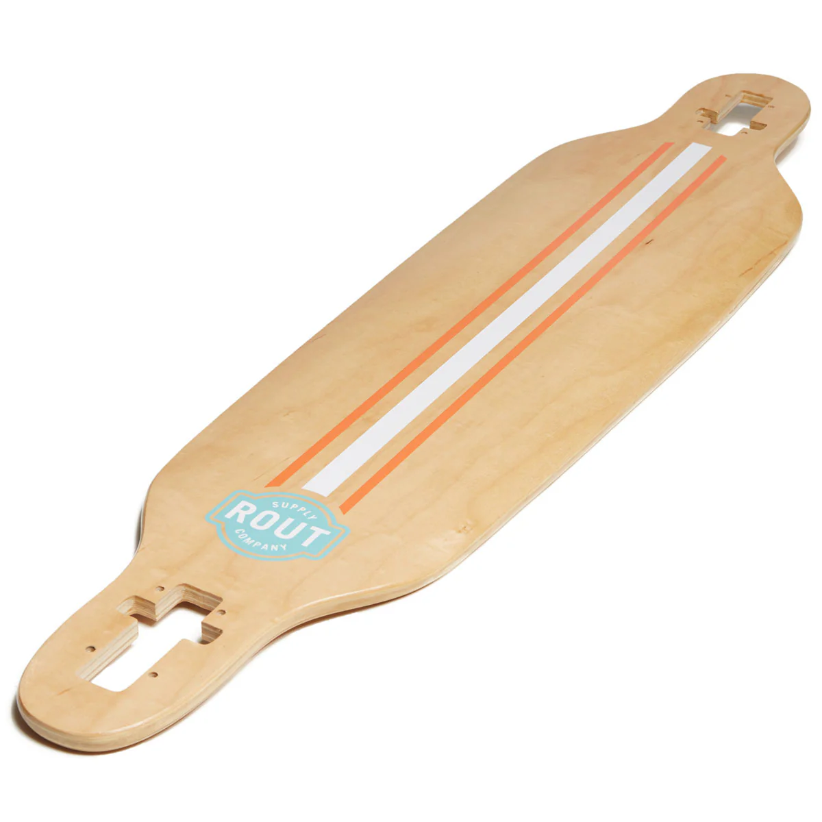 Rout Pinstripe Drop-Thru Longboard Complete - Image 4