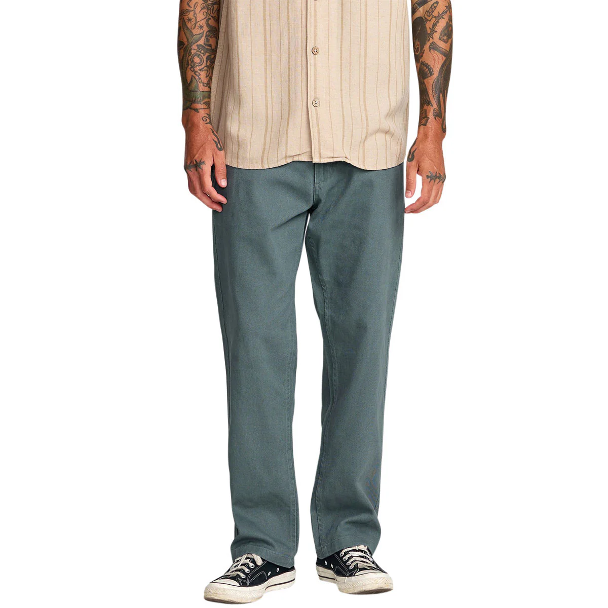RVCA Americana Chino 2 Pants - Balsam Green - Image 3