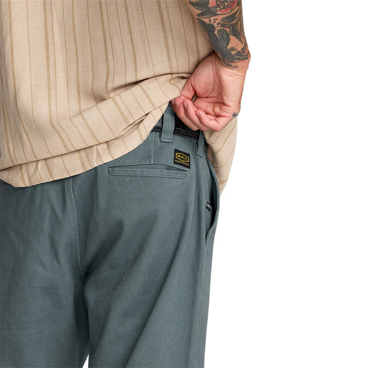 RVCA Americana Chino 2 Pants - Balsam Green - Image 4