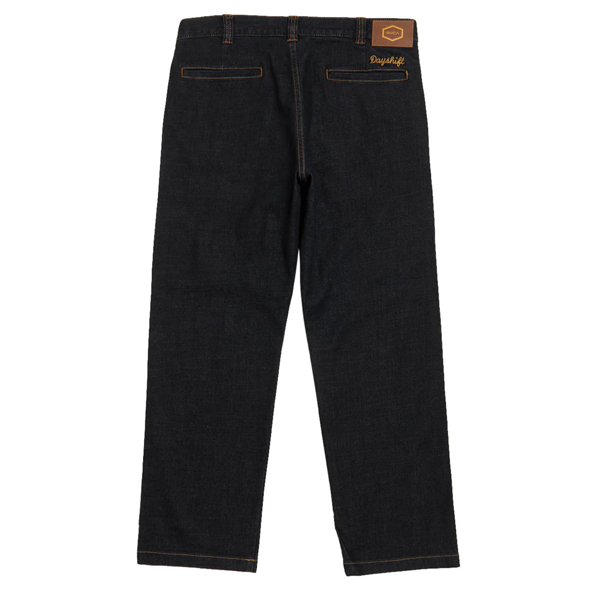 RVCA Americana Dayshift Denim Chino Pants - Black Denim - Image 2