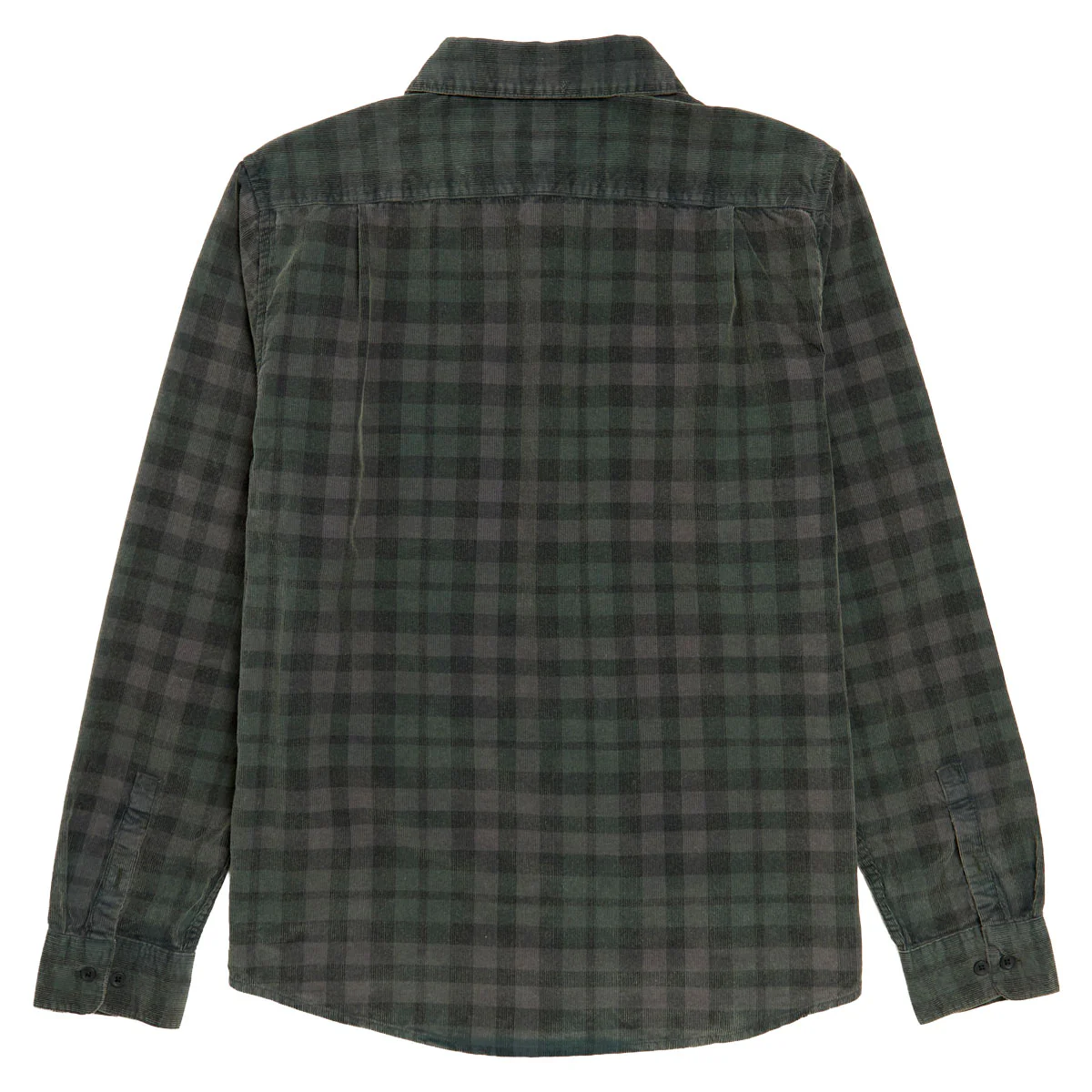 RVCA Artifice Cord Long Sleeve Shirt - Black Wash - Image 2