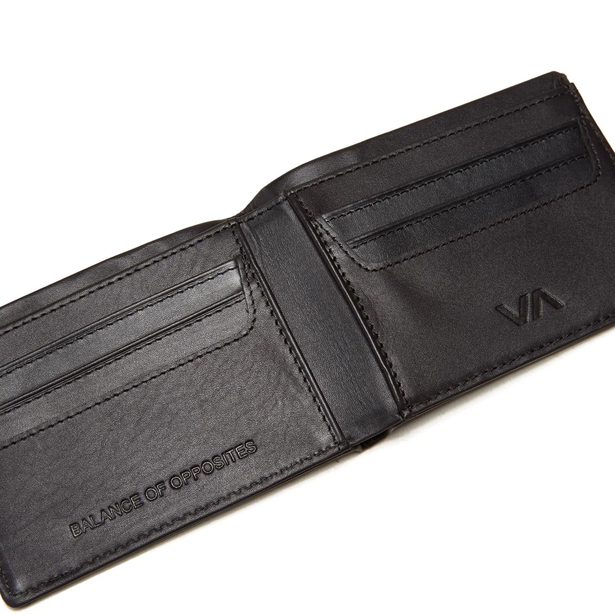 RVCA August Bifold Wallet - Black - Image 2