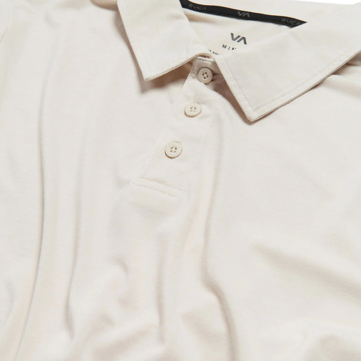RVCA Balance Polo Shirt - Ceramic - Image 2