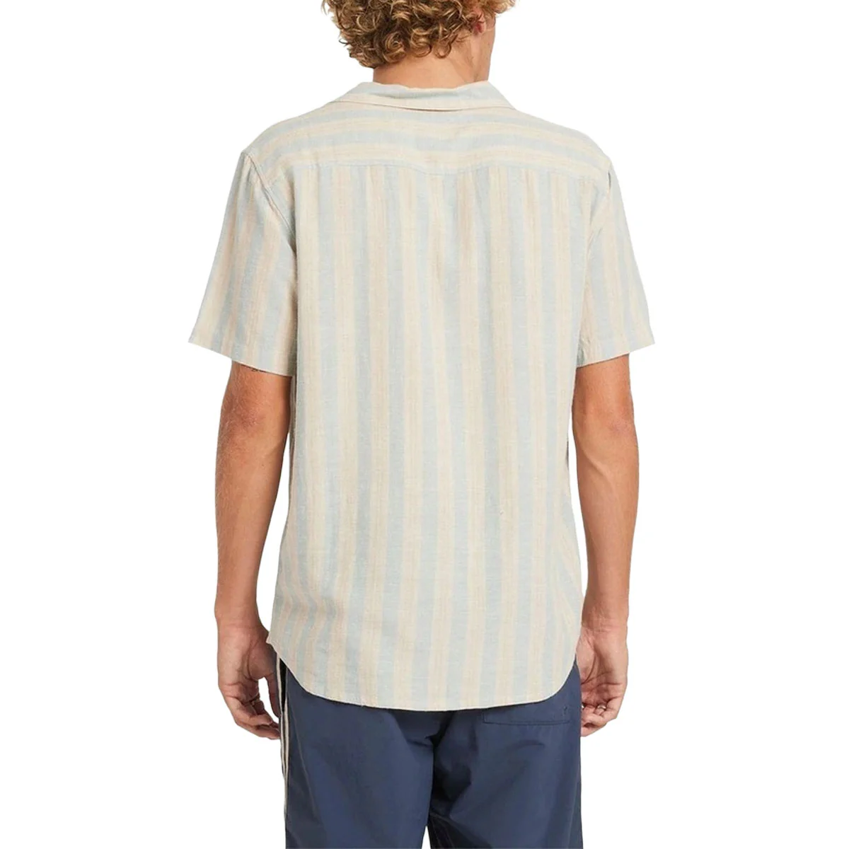 RVCA Beat Stripe Shirt - Chambray - Image 2