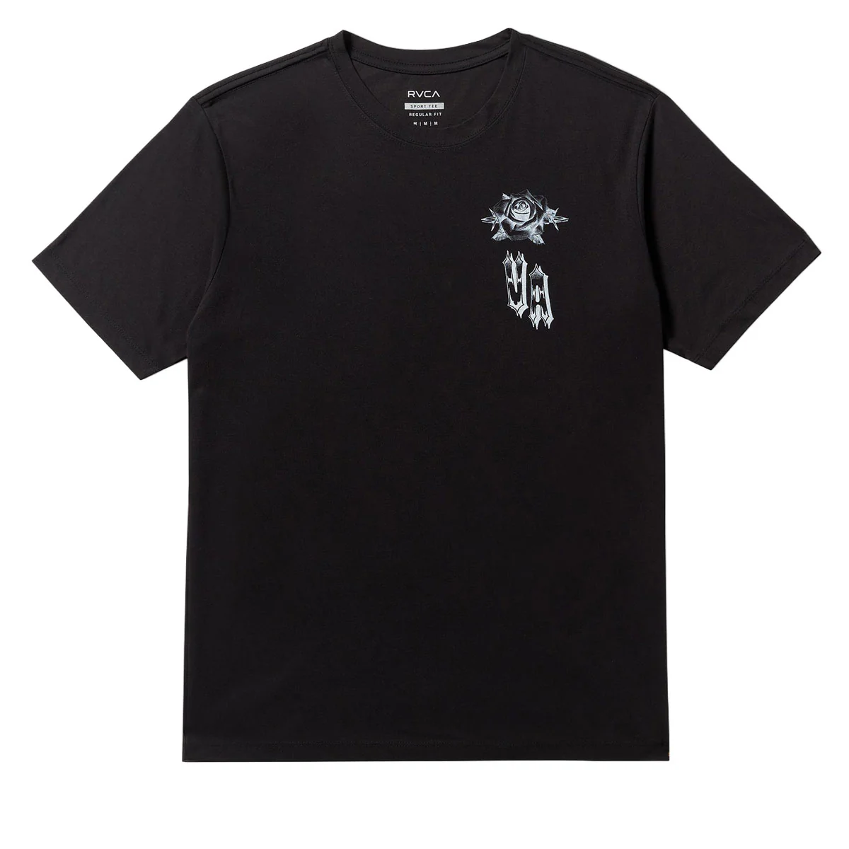 RVCA Benj Tiger Eyes T-Shirt - Black - Image 2