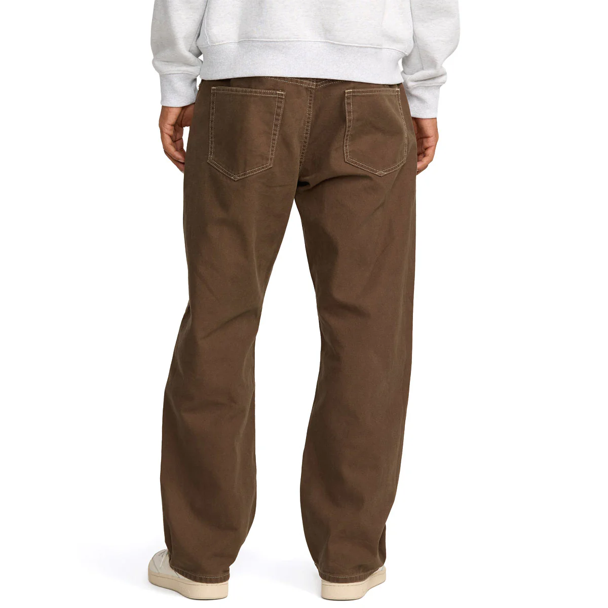 RVCA Dayshift 5 Pocket Pants - Bombay Brown - Image 2