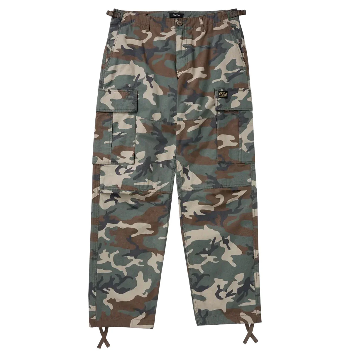 RVCA Dayshift Cargo Pants - Vintage Woodland - Image 5