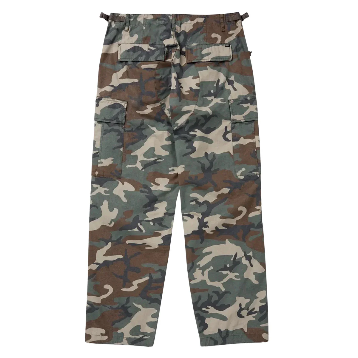 RVCA Dayshift Cargo Pants - Vintage Woodland - Image 6