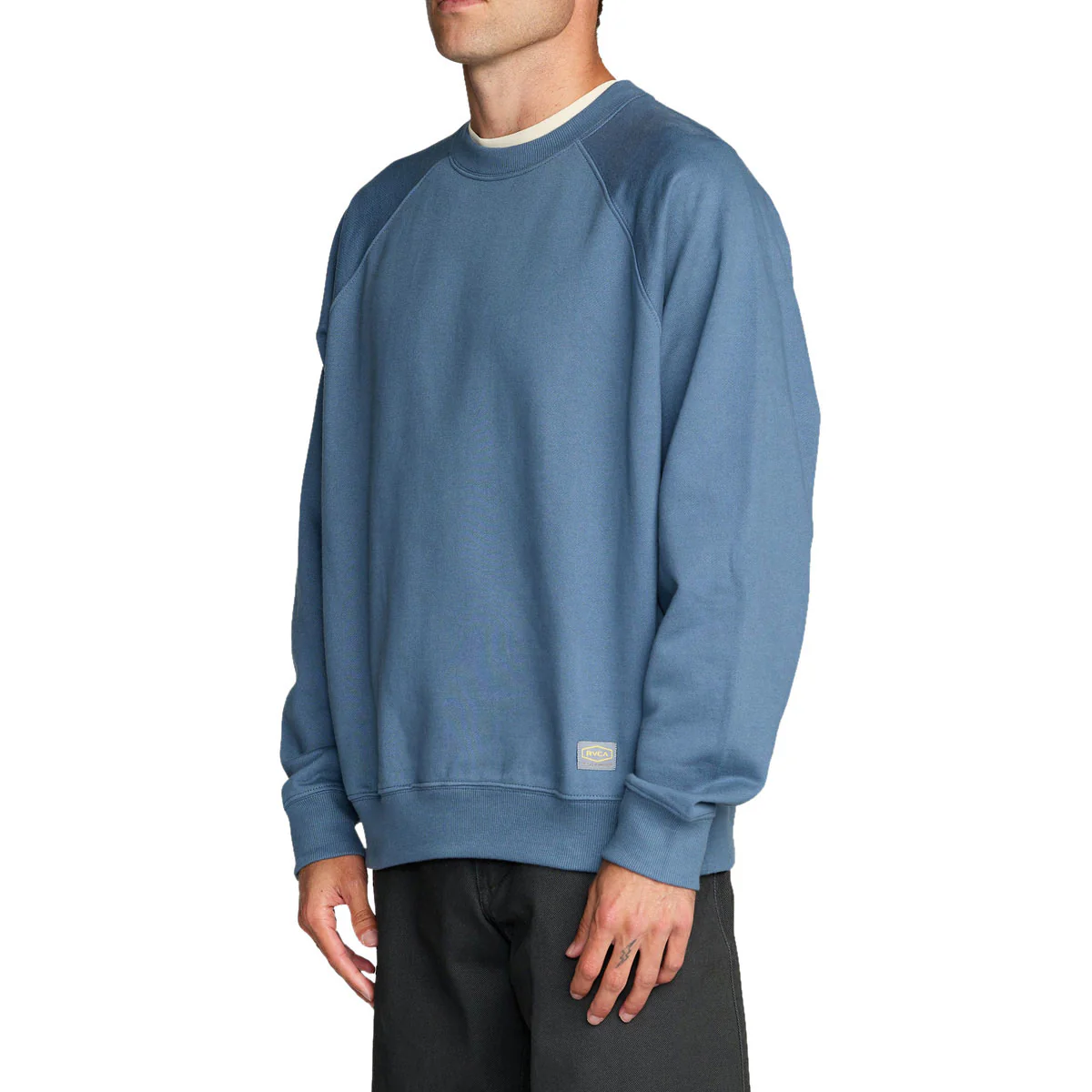 RVCA Dayshift Crew 2 Sweatshirt - Vintage Navy - Image 3