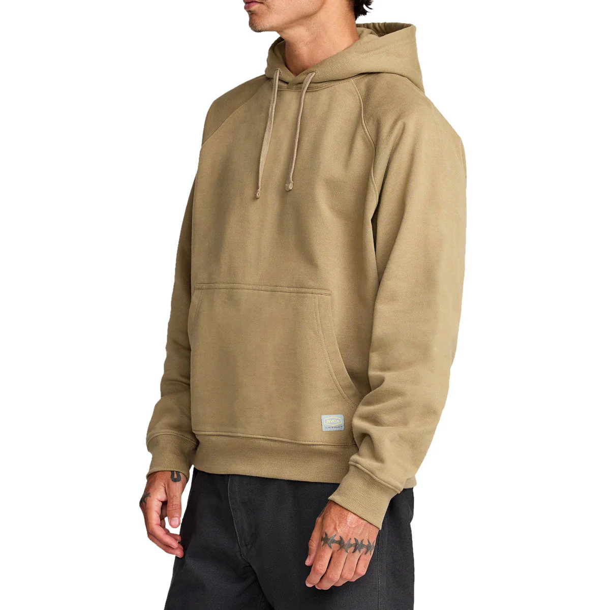 RVCA Dayshift Hoodie - Covert Green - Image 3
