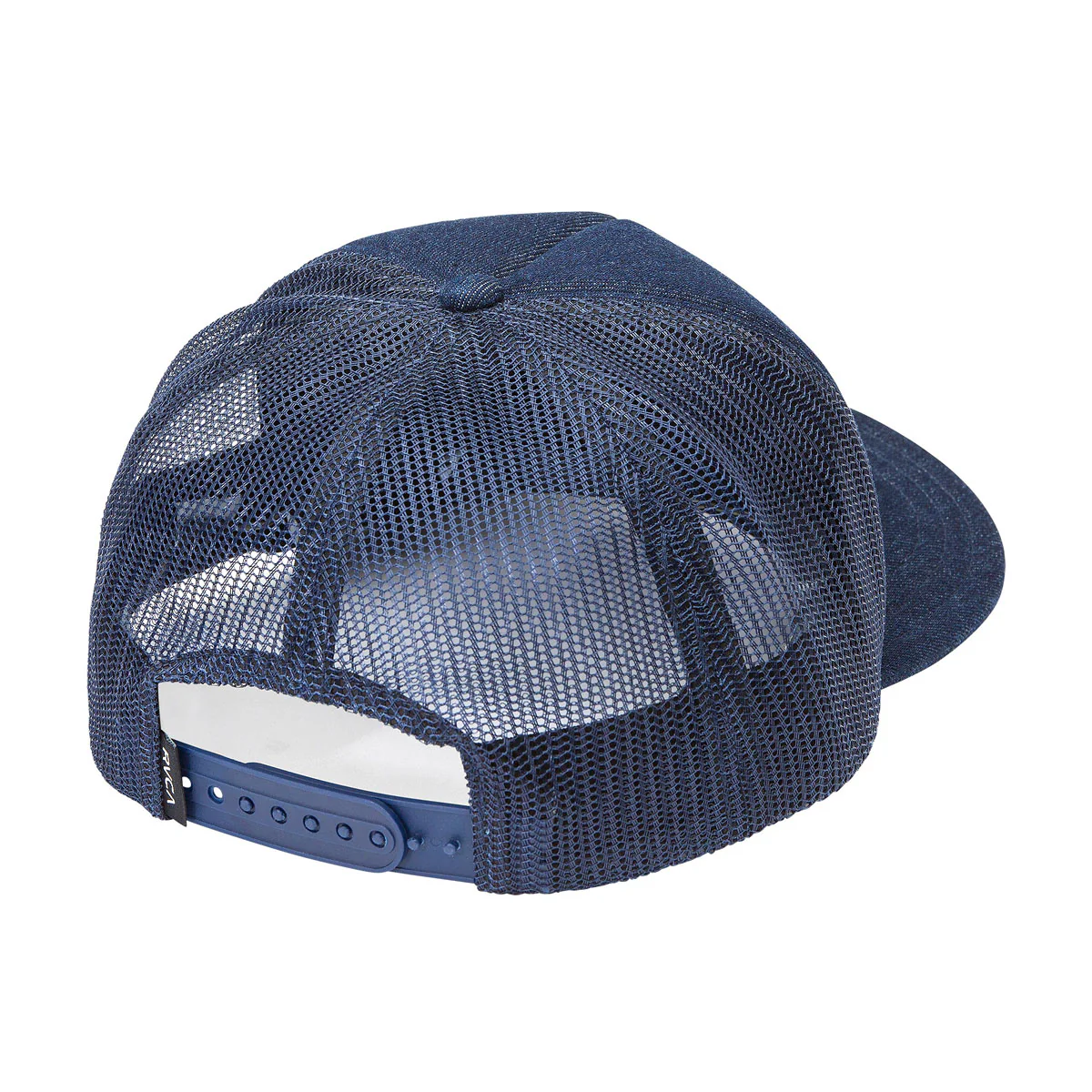 RVCA Dayshift Patch Foamy Trucker Hat - Indigo - Image 2