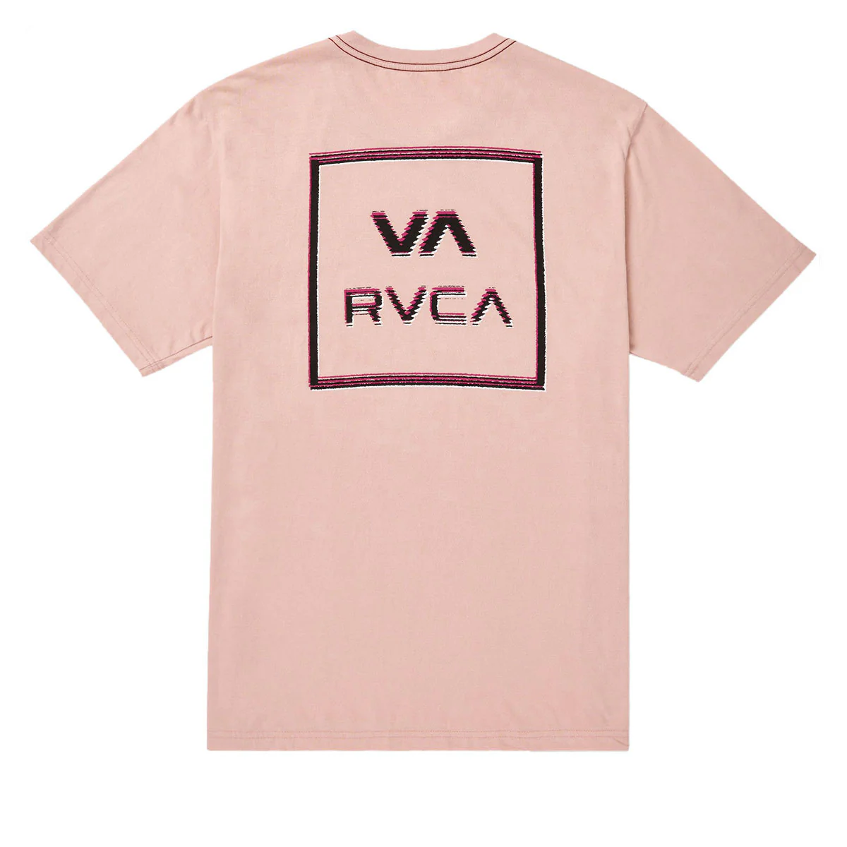 RVCA Glitch T-Shirt - Pale Mauve - Image 2