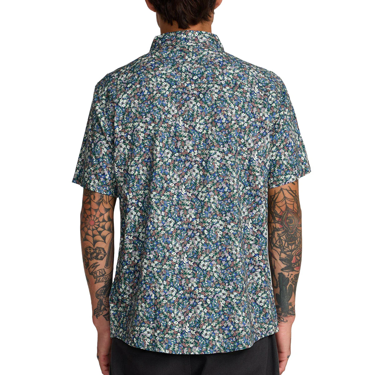 RVCA Heavy Bloom Shirt - Vintage Navy - Image 2