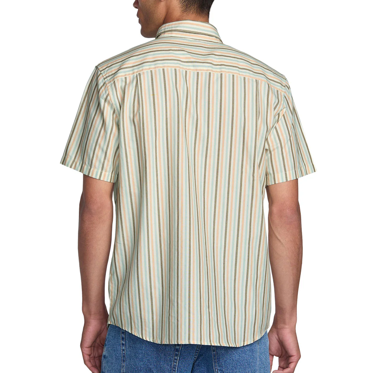 RVCA Jacobs Archive Stripe Shirt - Multi - Image 2