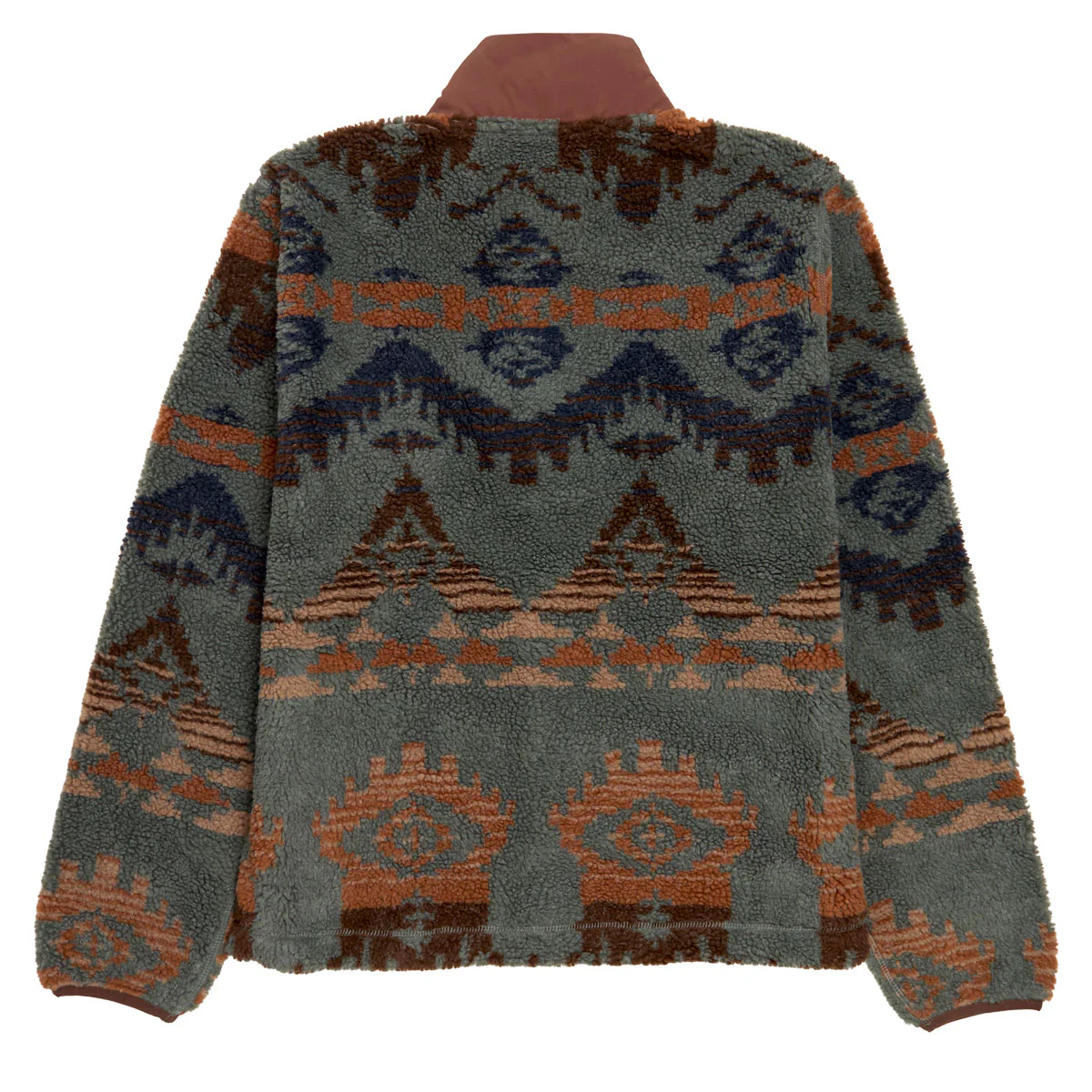 RVCA Jacumba Sherpa Zip Sweatshirt - Multi - Image 2