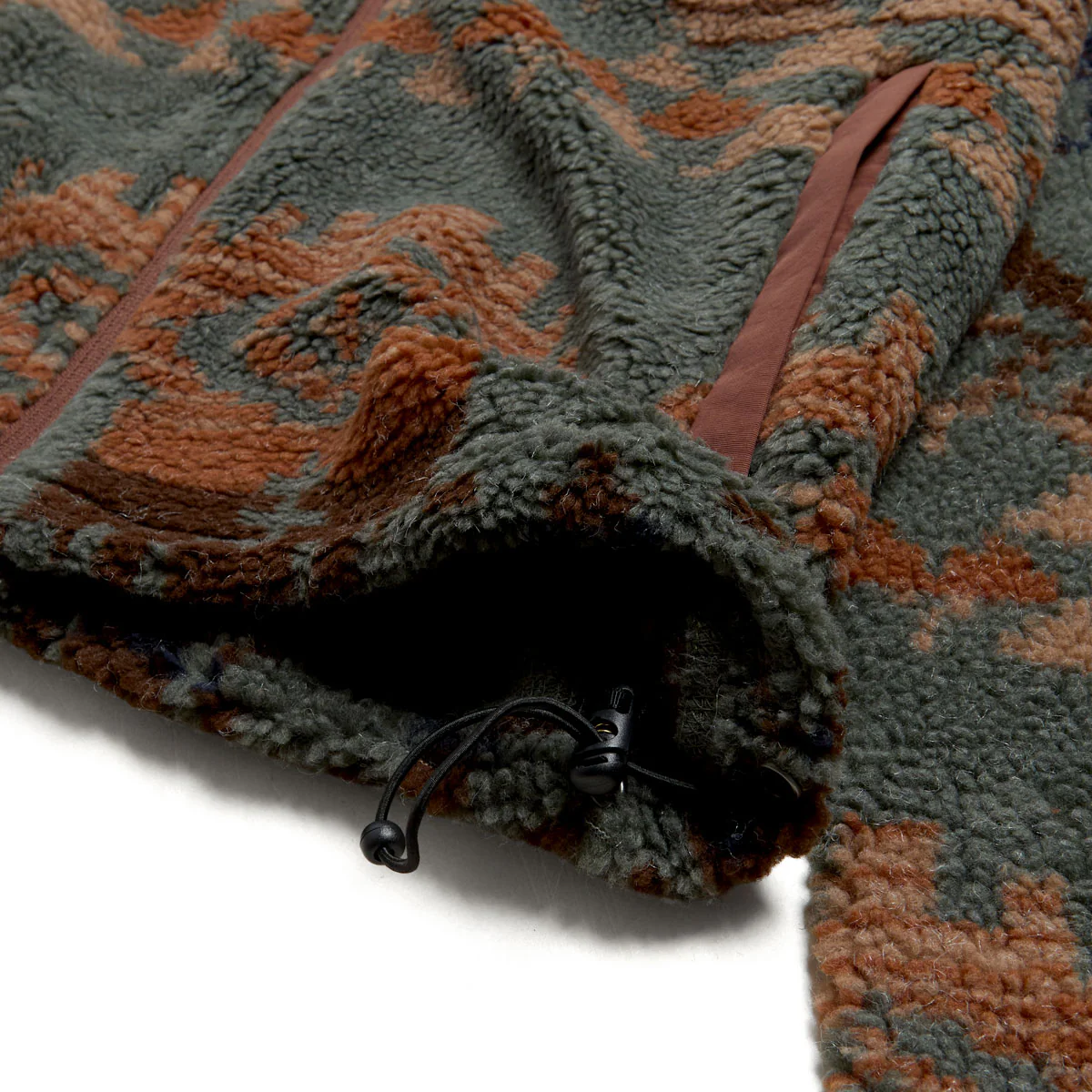 RVCA Jacumba Sherpa Zip Sweatshirt - Multi - Image 4