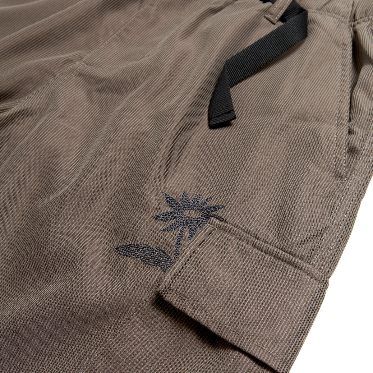 RVCA Womens Mel G Elastic Cargo Pants - Mocha - Image 2