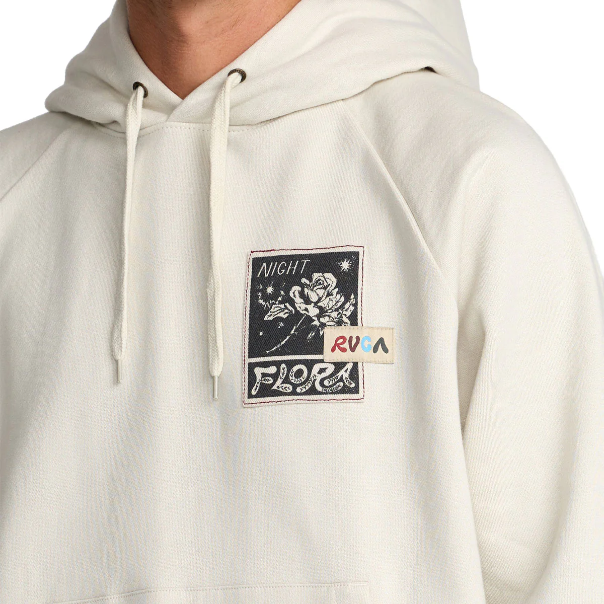 RVCA Mel G Flora Hoodie - Silver Bleach - Image 3