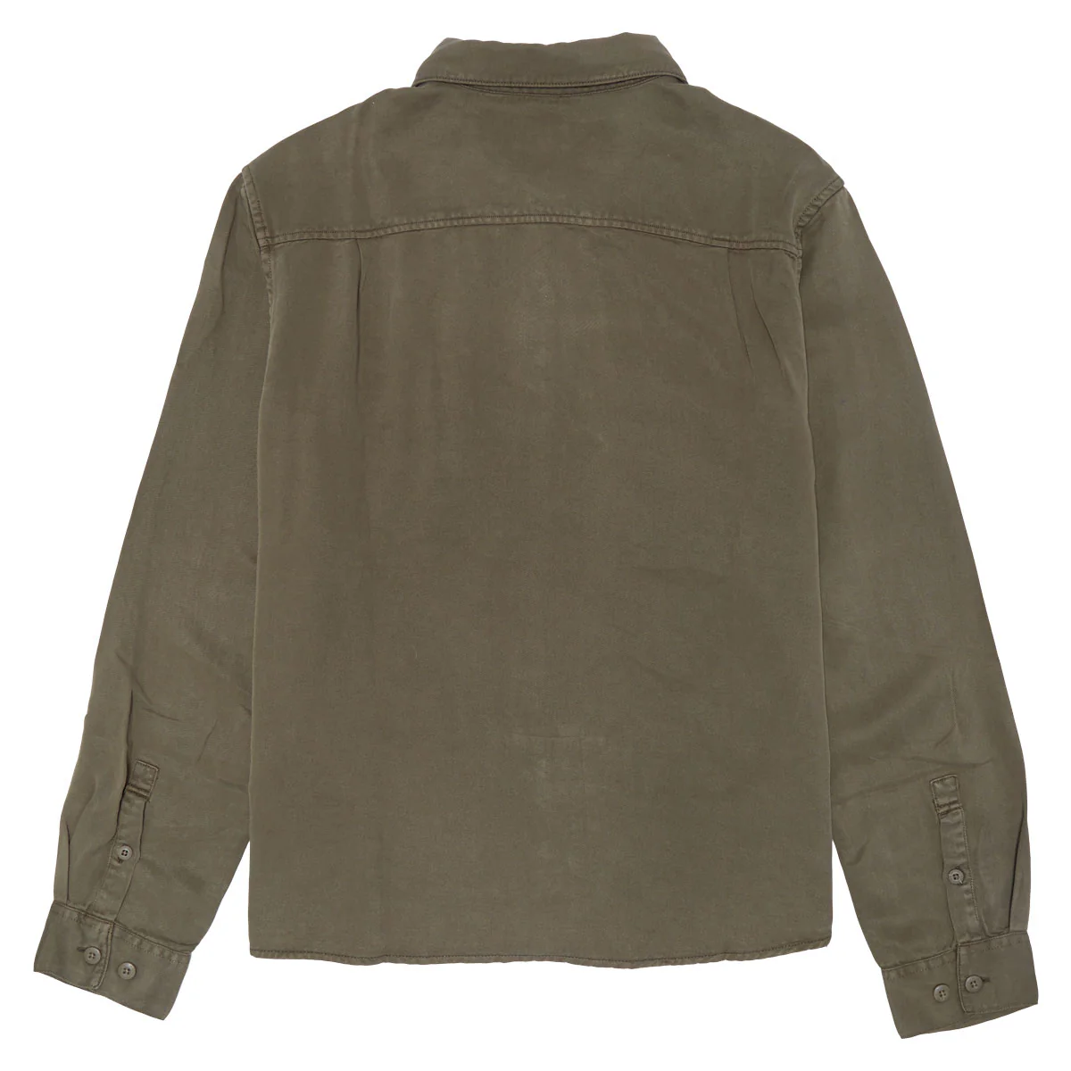 RVCA Mel G Moon Flower Long Sleeve Shirt - Mushroom - Image 2