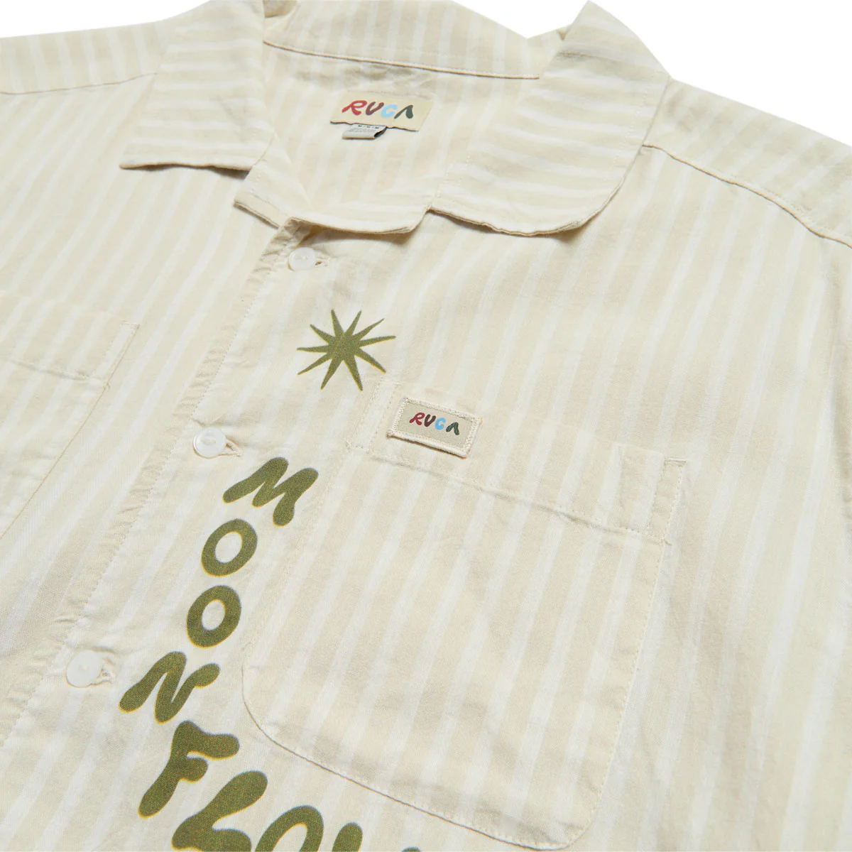 RVCA Mel G Moonlight Shirt - Antique White - Image 2